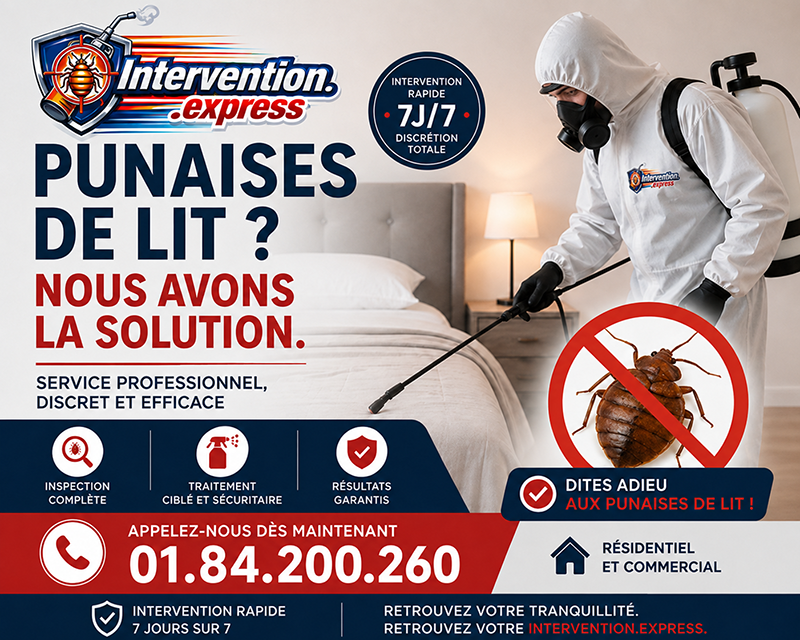 Punaises de Lit Saint Maurice
